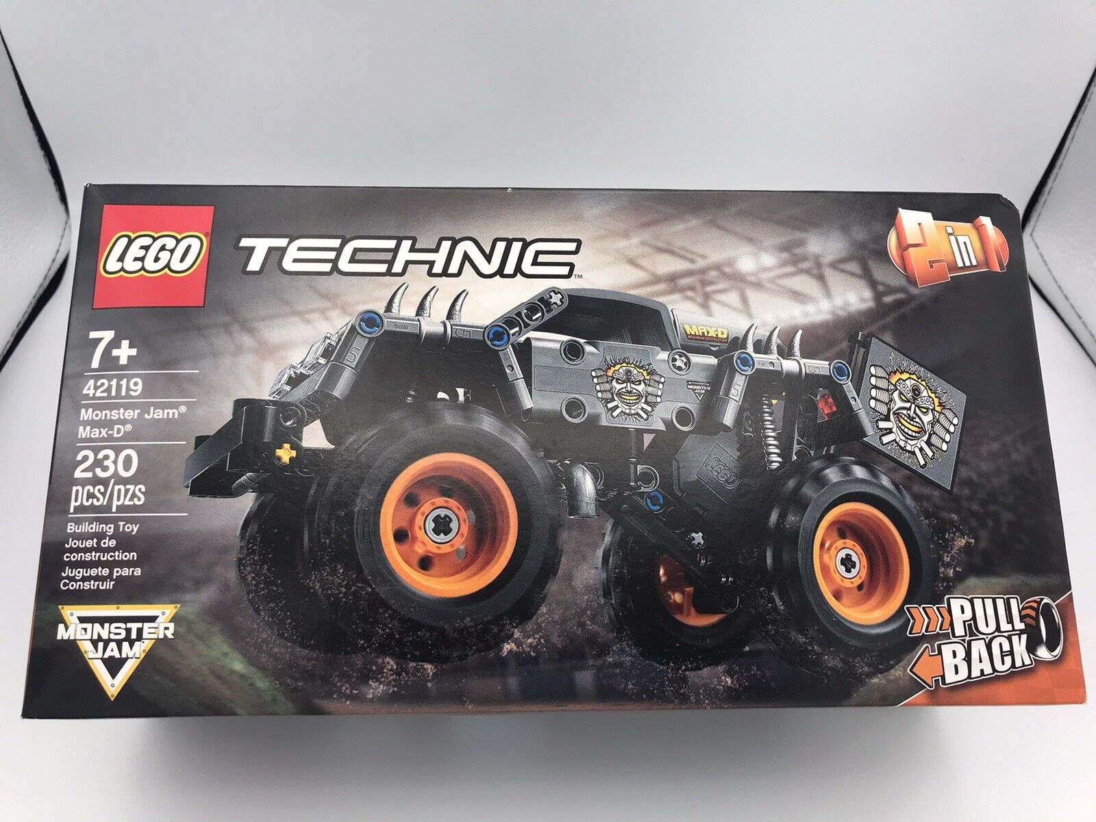 LEGO TECHNIC 42119 Monster Jam Max D. NEW/SEALED BOX/ IN HANDS