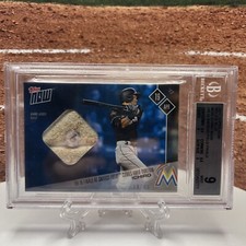 Ichiro Blue /49 Base Relic, 2017 Topps Now “HR In Safeco Finale”, Mariners