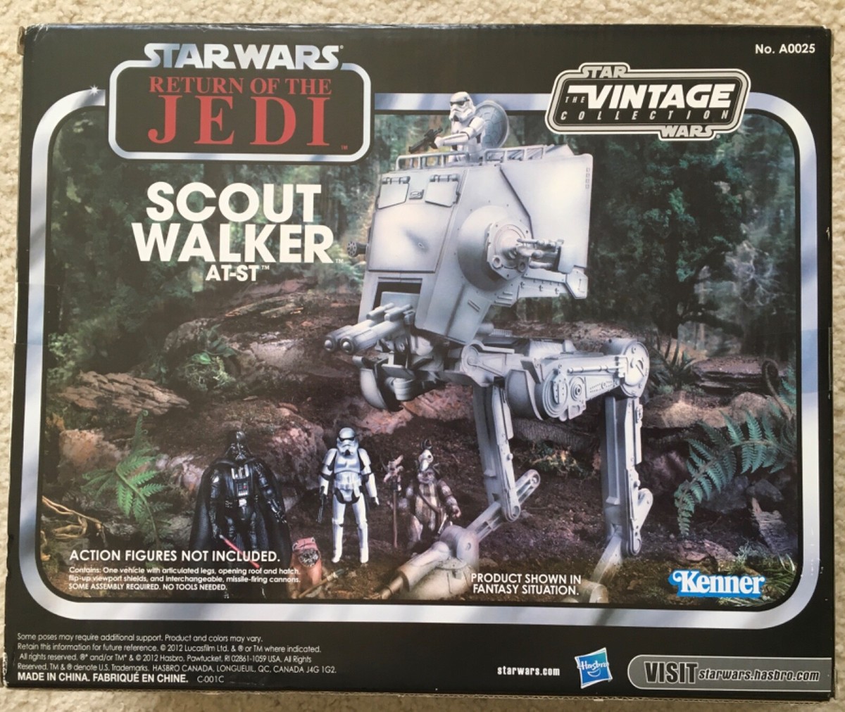 STAR WARS The Vintage Collection AT-ST Scout Walker NEW | eBay
