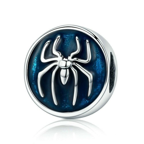 Super Mom "S" Spider Batman European Charm 925 Bracelet Necklace Free Gift Bag - Picture 19 of 21