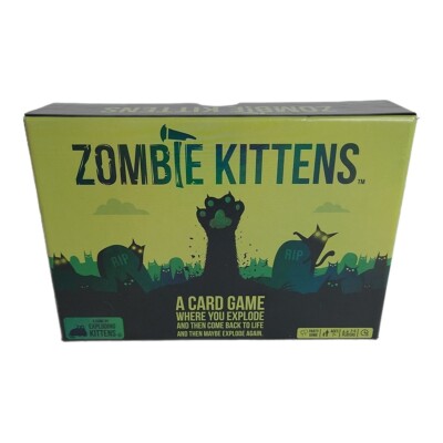 Zombie Kittens By Exploding Kittens- Card Games For Adults Teens Kids, Complete
