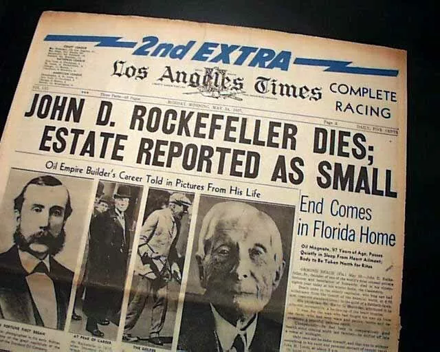 Last surviving grandchild of oil baron John D. Rockefeller dead at 101, Nation and World