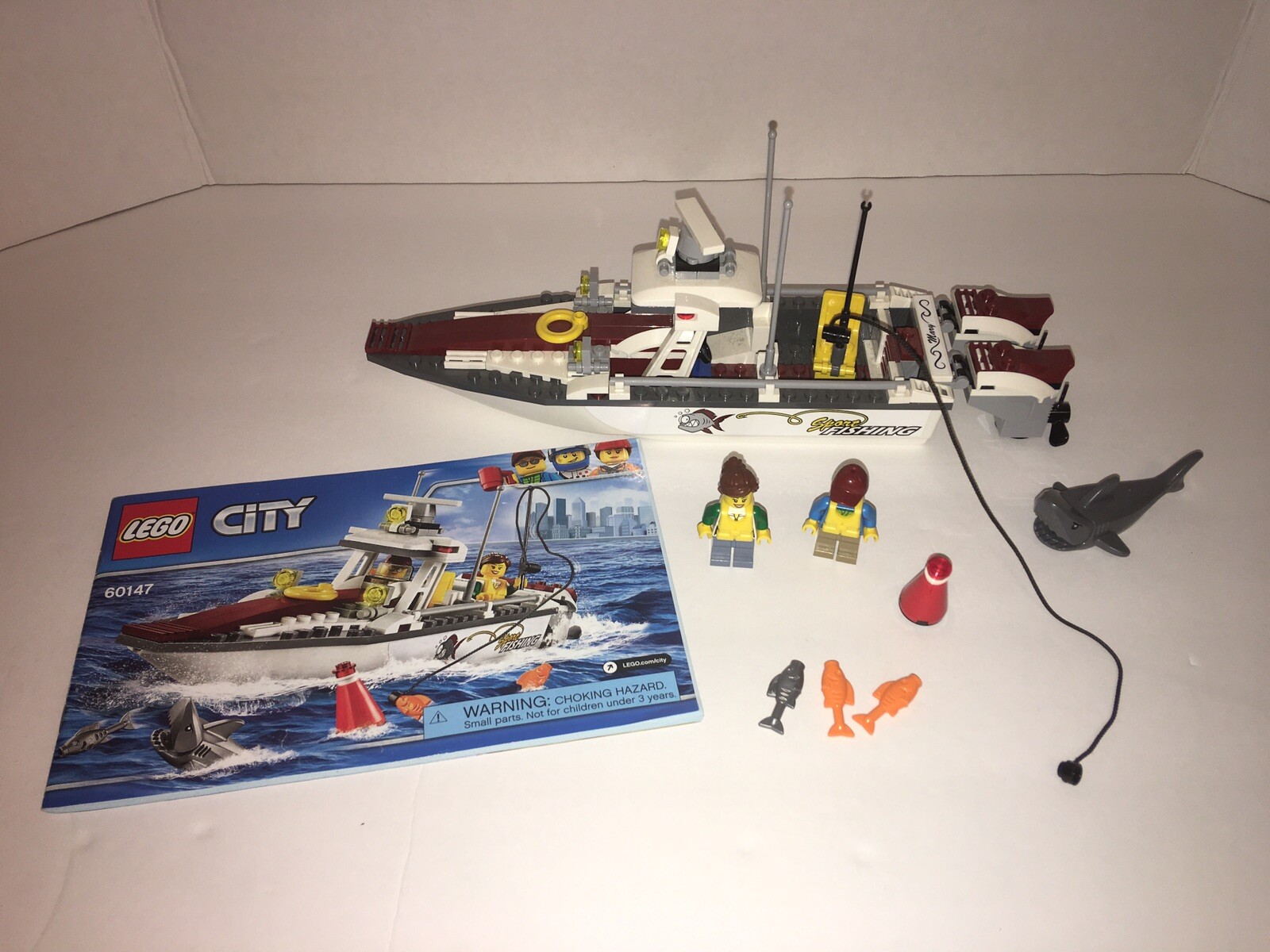 lego 60147 city fishing boat