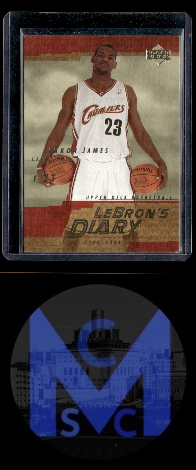 2003-04 Upper Deck #LJ8 LeBron James LeBron's Diary