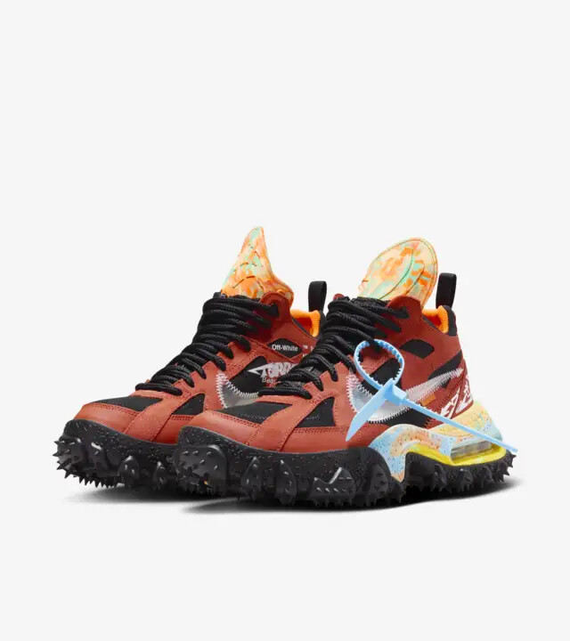 Off-White × NIKE Air Zoom 5 DQ1615-800 DQ1615-800 Off-White Nike Air Terra Forma Mantra Orange