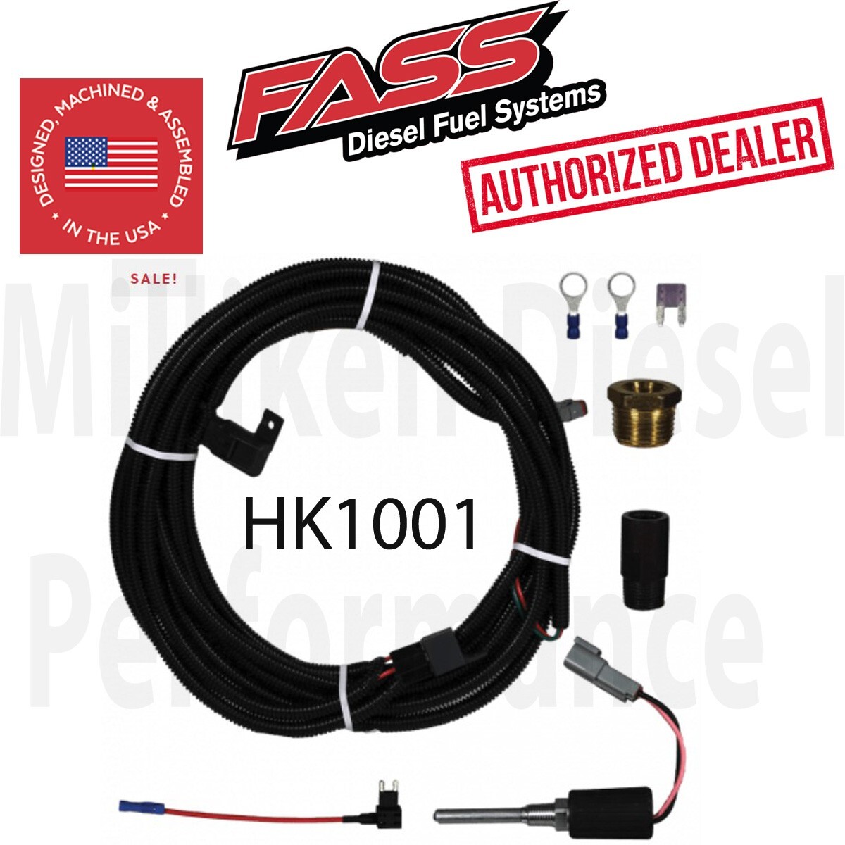 FASS Fuel Systems Titanium Series Electric Diesel Fuel Heater Kit HK1001  HK-1001