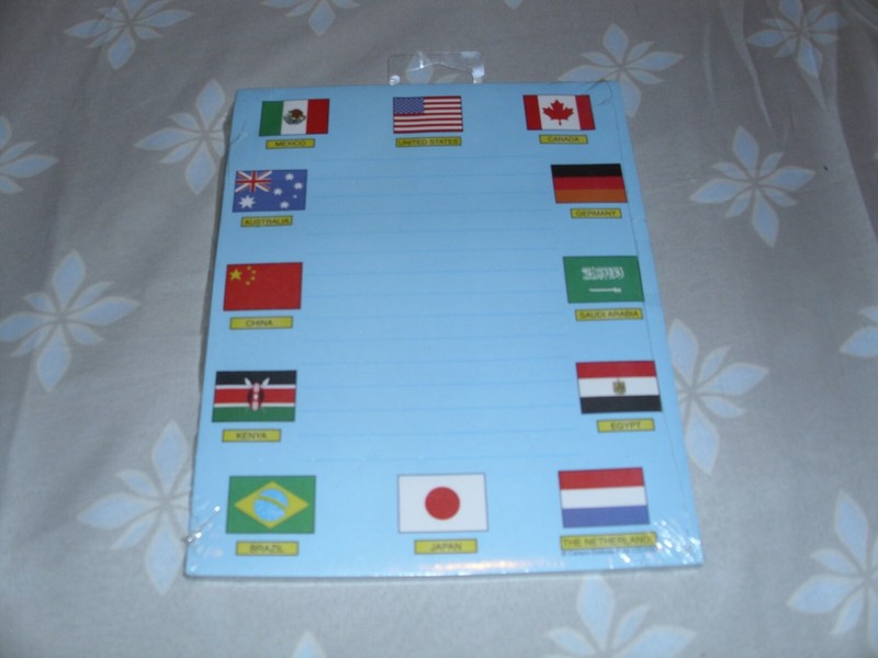 International Flags Stationary (50 sheets)