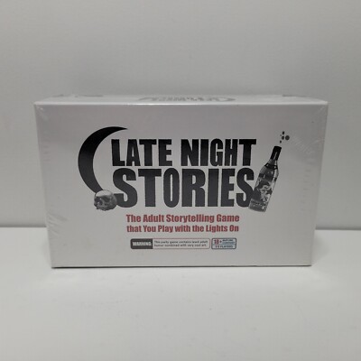 Late Night Stories The Adult Storytelling Card Game Mature 18+ 3-8 Players