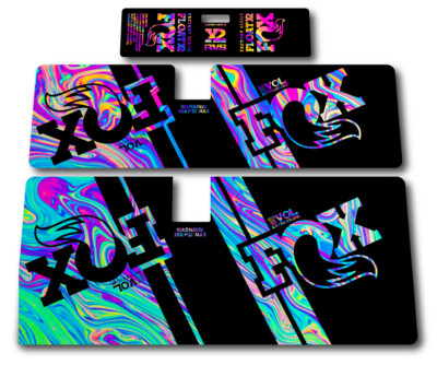 Fox Float X2 Rear Shock Stickers 2019 2020 Mountain Bike