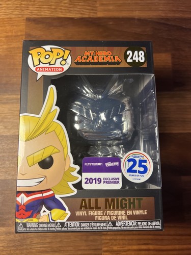 Pop 248 Pop Funko #248 My Hero Academia All Might Funimation 2019 Exclusive | eBay
