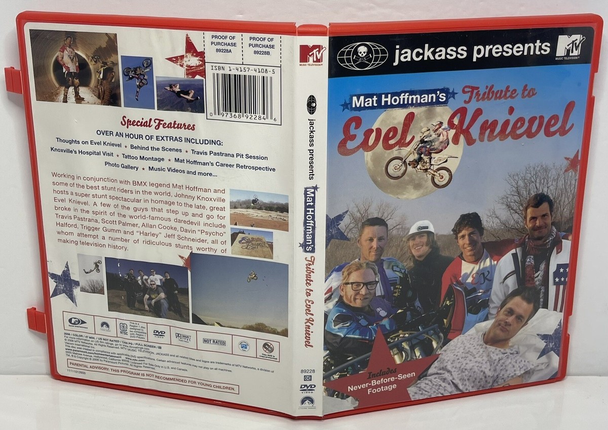 Mat Hoffman's Tribute To Evel Knievel (DVD, 2008, Johnny Knoxville