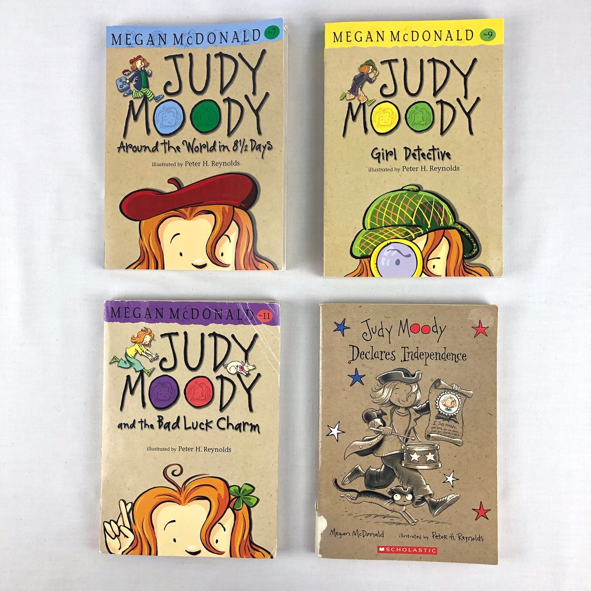 Judy Moody and Her Brother Stink Series Lot of 9 Books by Megan