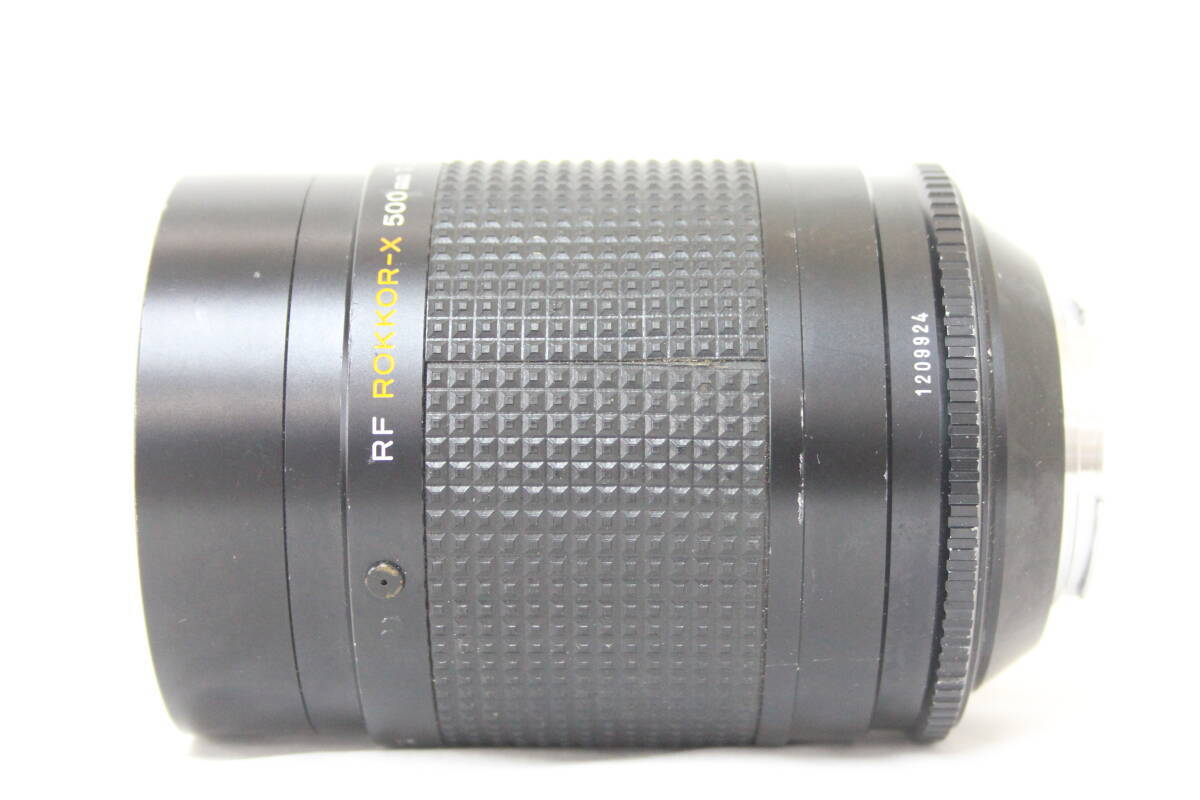 Minolta RF Rokkor-X 500mm F8 Mirror Camera Lens Made in Minolta RF Rokkor-X 500mm F8 Mirror Camera Lens Made in