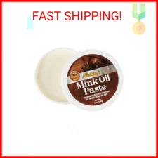 Fiebing's Mink Oil for Leather Boots (6 oz) - Leather Cleaner & Conditioner - Wa