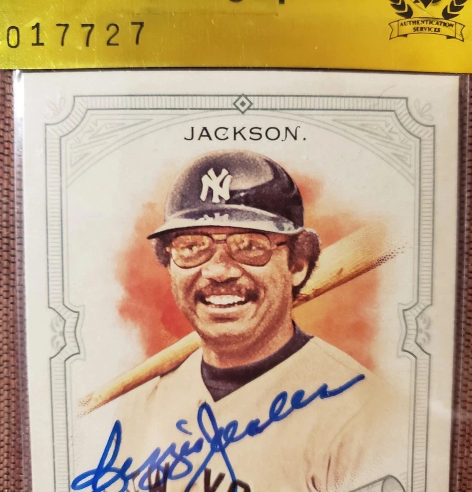 2018 Topps Allen and Ginter #264 Reggie Jackson Autographed Baseball Card BAS - Image 2 of 4