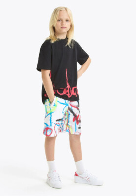 Diadora Shorts Cotone Bambina DIADORA BAMBINO COMPLETINO CORTO 100