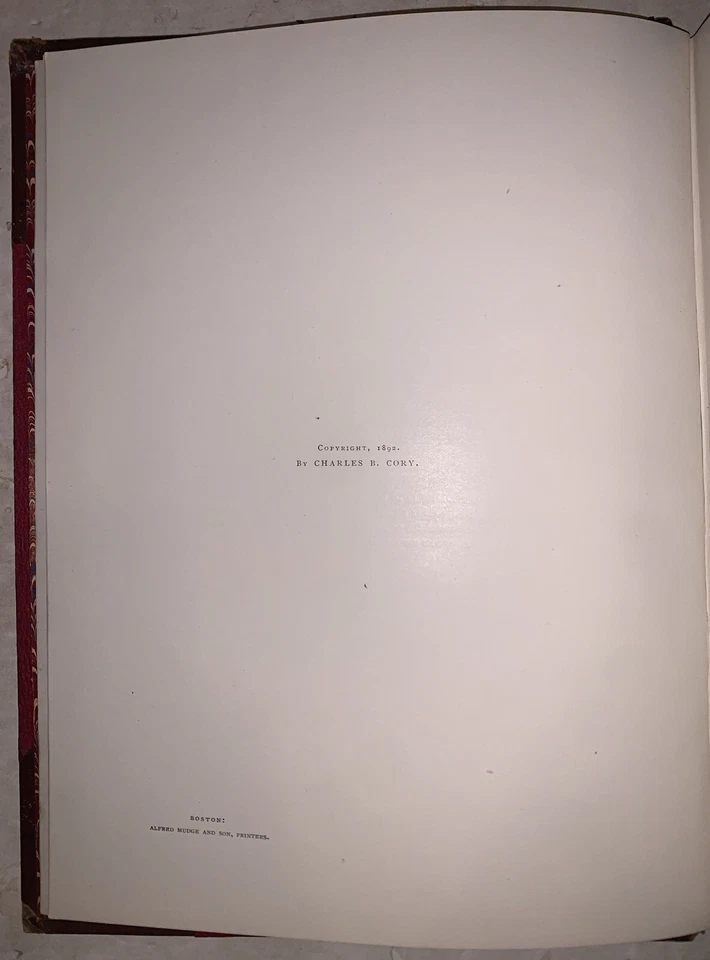 1892, 1st, CATALOGUE OF WEST INDIAN BIRDS, by CHARLES B. CODY, NATURAL HISTORY - Image 4 of 4