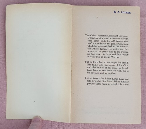 Outlaw Of Gor by John Norman, Paperback, 1967 - Picture 2 of 14