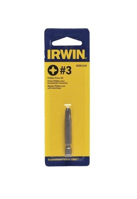 IRWIN #3 Phillips 2'' Power Drive Bit