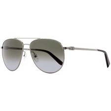 Salvatore Ferragamo Unisex Sunglasses Dark Grey Gradient Lens Aviator SF157S 069