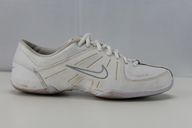Nike Air Mix Down 2 White Leather 519933-100 Cheerleading Dance Shoe Womens Sz 9 for sale online