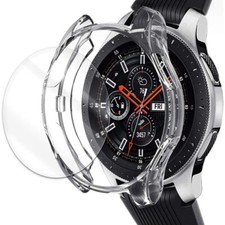 HD Scratch Proof Screen Protector TPU Case for Samsung Gear S3 Classic SM-R770N