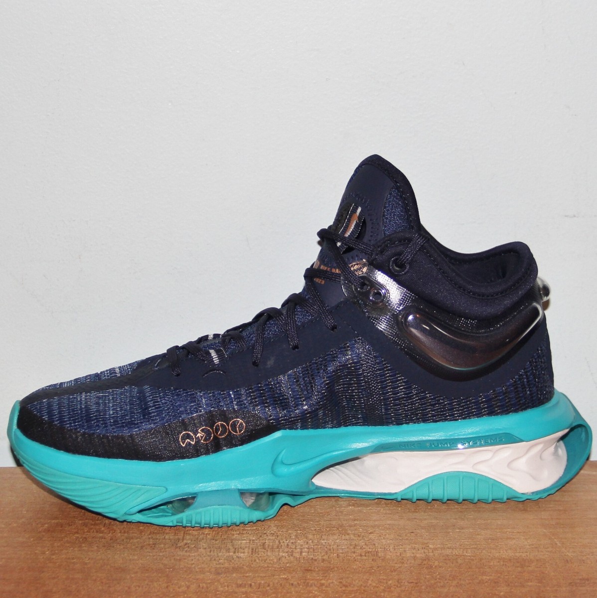 Nike Air Zoom GT Jump 2 Basketball Shoes Men 10 Obsidian