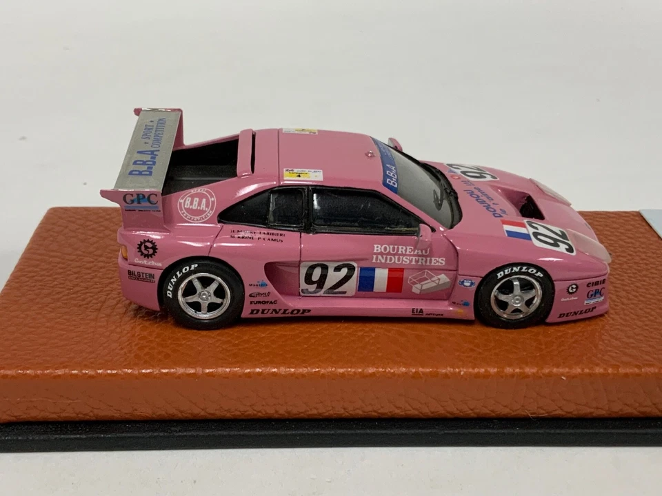 1/43 Provenza Moulage Venturi 500 de 1992 24 Horas Le Mans Base de cuero TR337 Foto 3 de 4