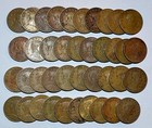 MEXICO lot CINCO CENTAVOS vintage world M foreign Mexican brass 40 COINS — photo 1
