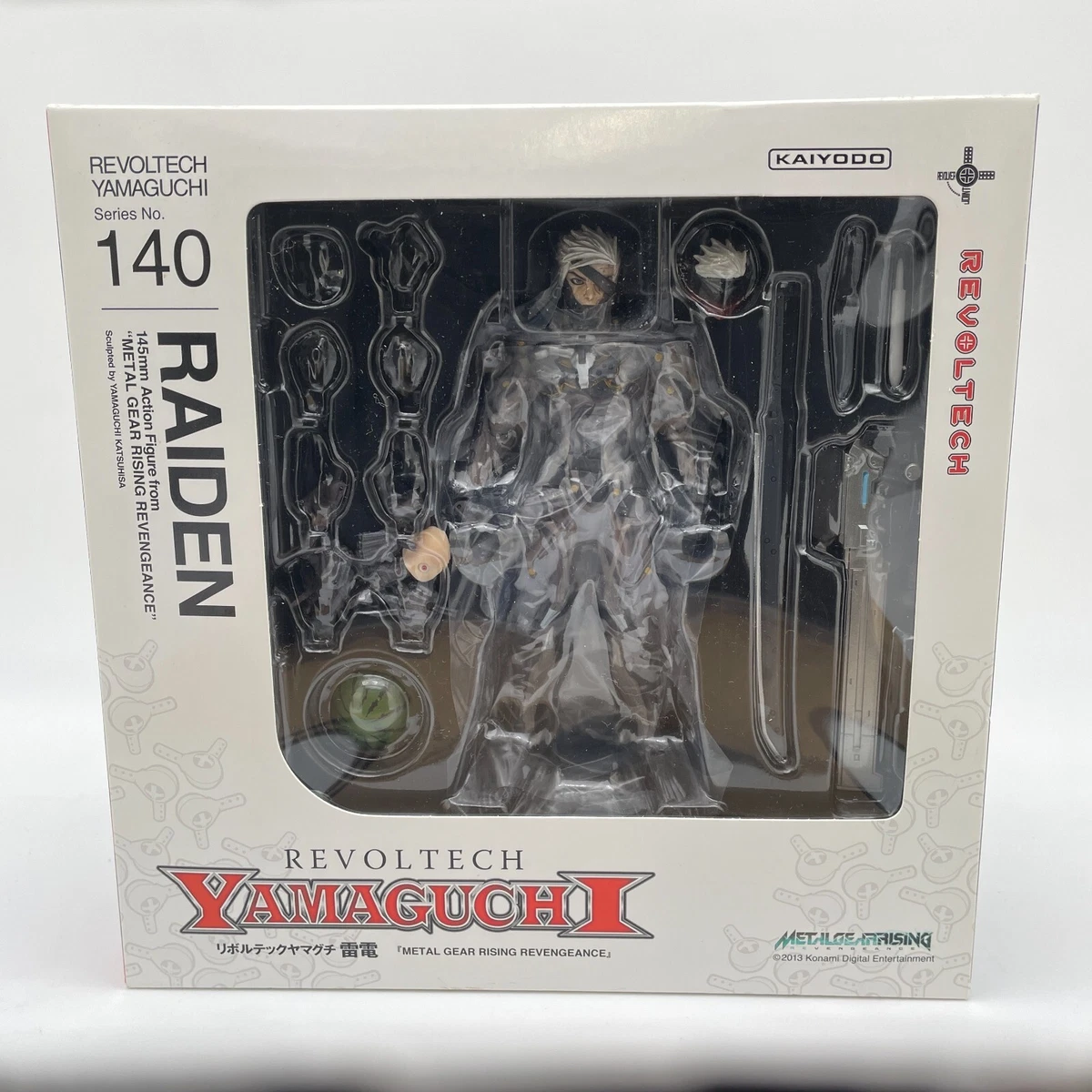Kaiyodo Revoltech Yamaguchi Metal Gear Rising Revengence Raiden