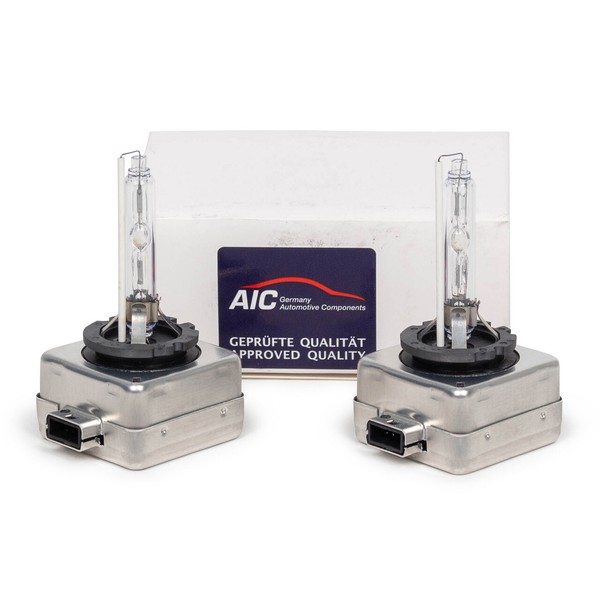 2X AIC 70772 Xenon Brenner Lampe Scheinwerferlampe D3S 42V 35W Pk32D-5 6000K-image