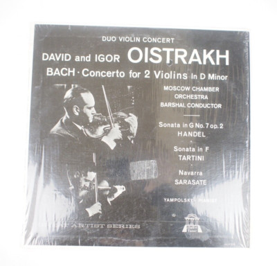 David And Igor Oistrakh Duo Violin Concert Vintage Vinyl Record Album LP EX