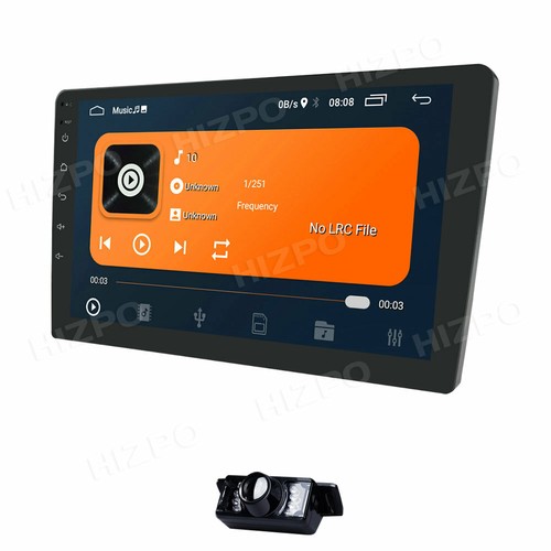 9" Touch Screen Double 2Din Car Stereo Radio Android 10 GPS Wifi BT +Rear Camera - Picture 3 of 18