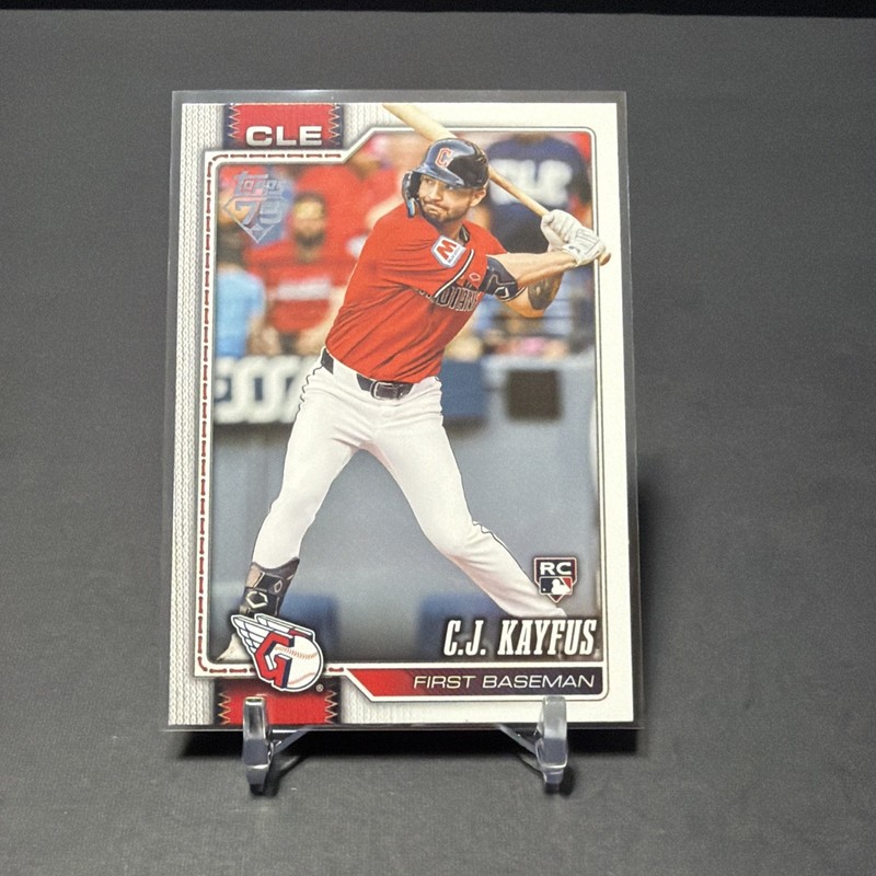 2026 Topps Series 1 - C.J. Kayfus #35 1952 Rookie Variations (RC)