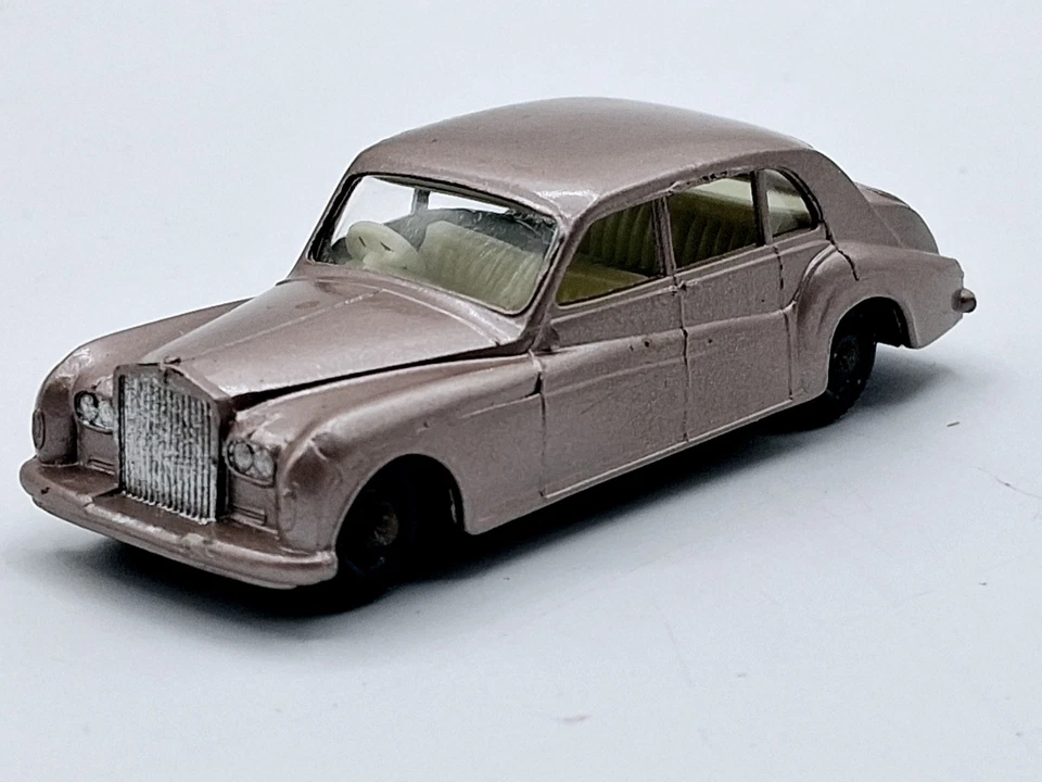 Vintage 1964 Matchbox Lesney – 44b Rolls Royce Phantom V In Original Box - Image 4 of 4