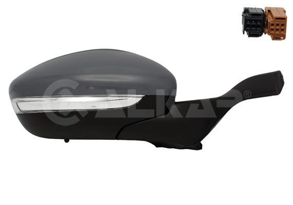 Aussenspiegel Rechts Alkar 6150296 FÜR Peugeot Seitenspiegel RÜCkspiegel Aussen-image