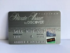 Private Issue Discover Credit Card Expired 2003  More Listed