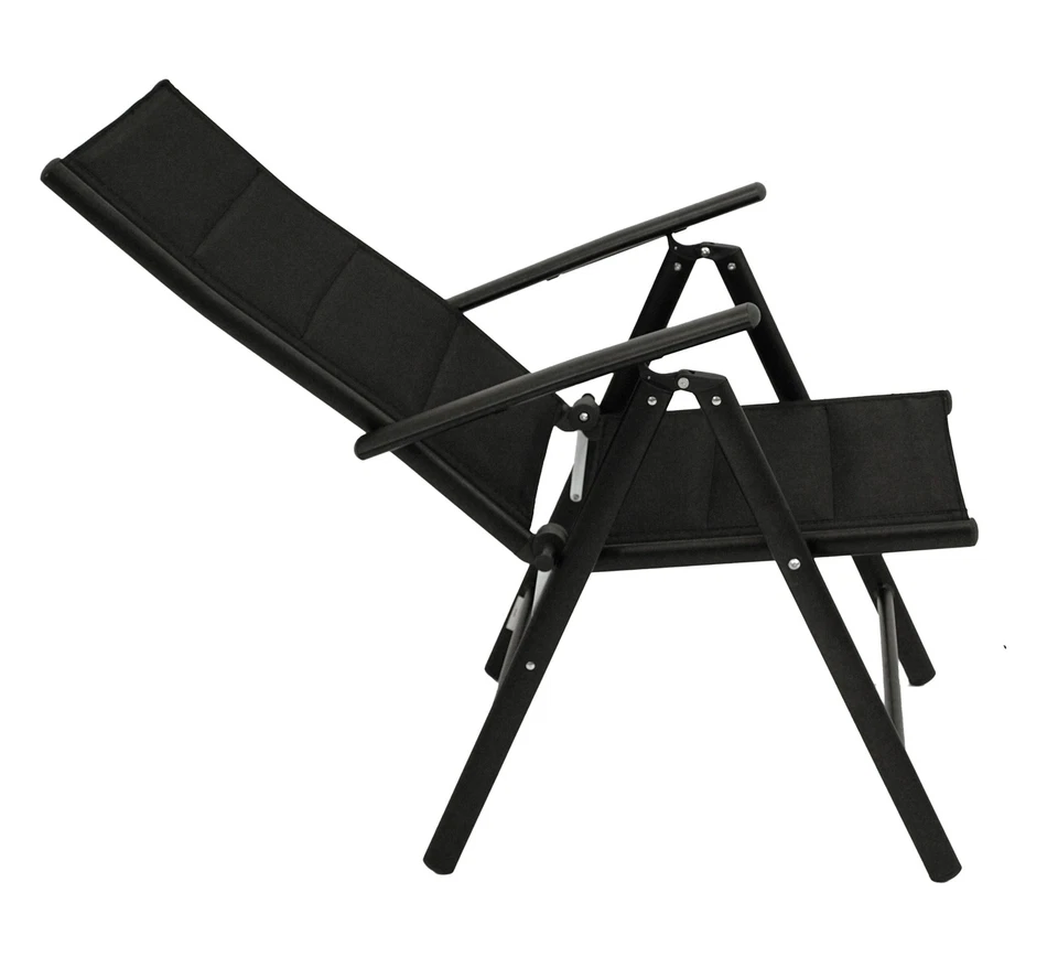 Gartengarnitur Alu Sitzgruppe Gartenmöbel Garnitur FARO Alu Keramik grau 5-teil. - Bild 4 von 4