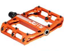 NEW Deity Components Black Kat Pedals, flat/platform, orange