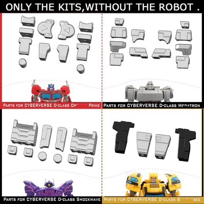 Shockwave Lab Arm Leg Filler Upgrade For Cyberverse Shockwave Bee Megatank OP