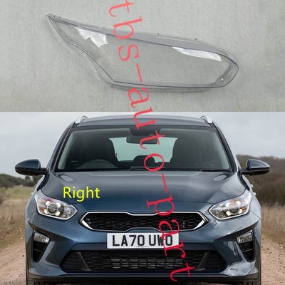 For Kia Ceed 2019-2021 Right Side Headlight Lens Cover Shell Housing