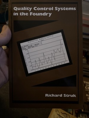 Quality Control Systems in The Foundry Paperback 2001 Richard Struk AFS