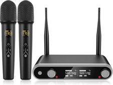 Microfonos Inalambricos Profesionales Professional Recargables Presentadores NEW