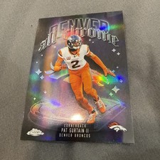 2025 Topps Chrome All-Chrome Pat Surtain II ACT-18 Denver Broncos NFL Insert
