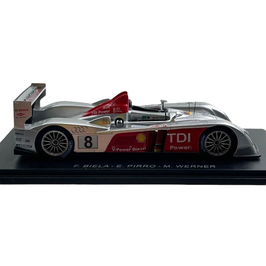 Modellino Auto Spark 1/43 Audi R10 TDI #8 Winner Le Mans 2006 - Immagine 4 di 4