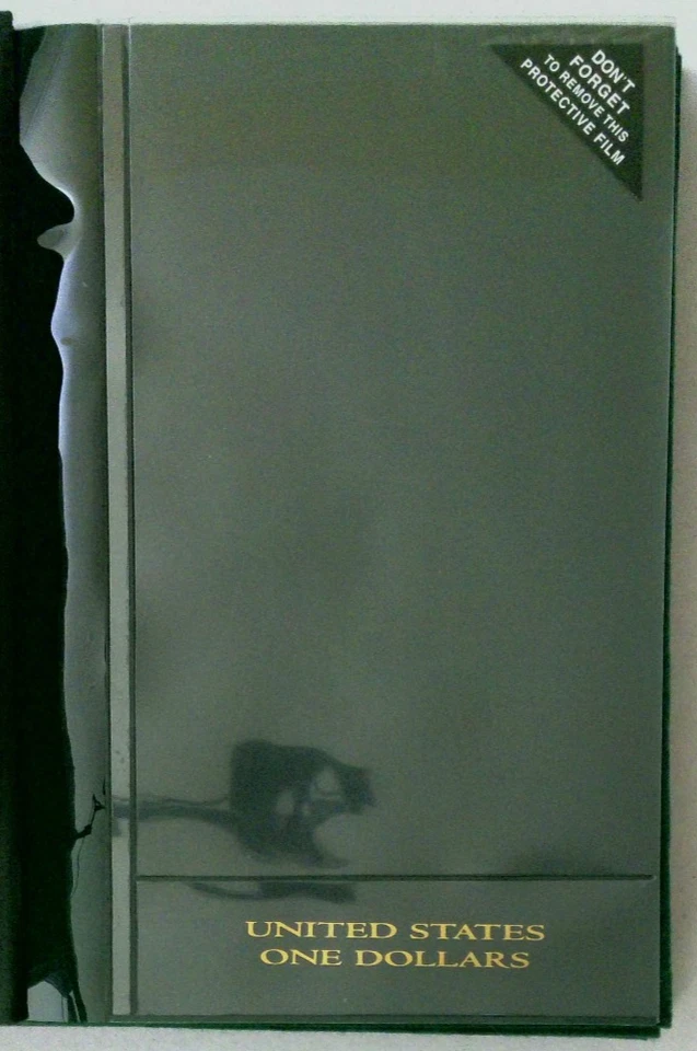 World Reserve Monetary Exchange Album Book Paper Money Orig Box 15 Empty Sleeves - Image 4 of 4