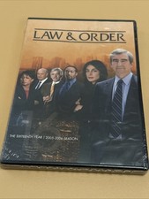 Law Order The Sixteenth Year DVD 2005-2006 Season Brand New Sealed
