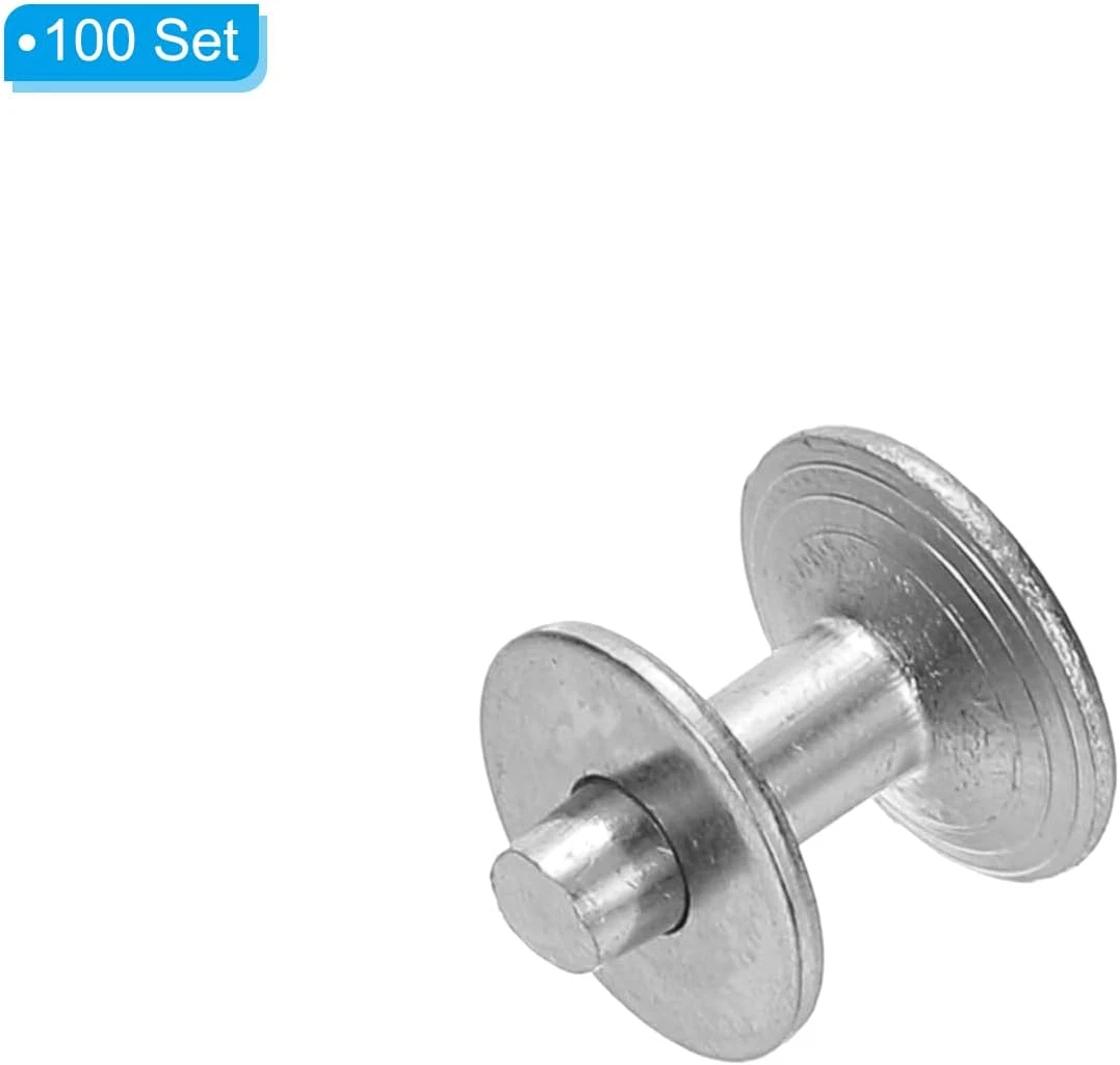 Remaches Ciegos De Aluminio 4,8x12 Mm - Pack De 40 Unidades Para Metal, Plástico Y Cuero