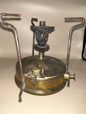 Primus Brass Stove No.5 1955 (AU) Vintage Portable Paraffin Camping Cooker