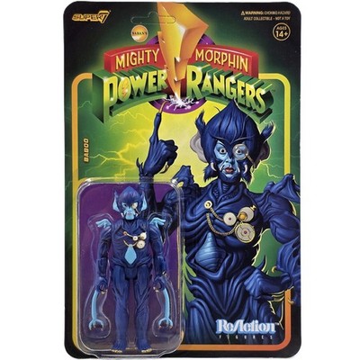BABOO FIGUR POWER RANGERS REACTION SUPER7 OVP HASBRO MIGHTY MORPHIN SABAN WAVE 3